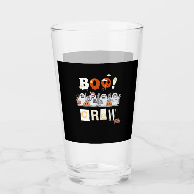 Halloween Nurses Boo Crew Classic T-Shirt Glass (Front)
