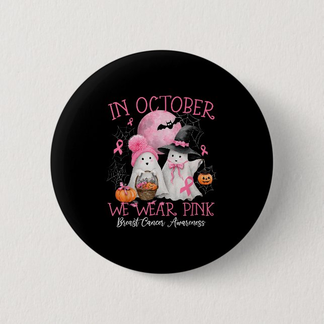 Halloween October Wear Nk  6 Cm Round Badge (Front)