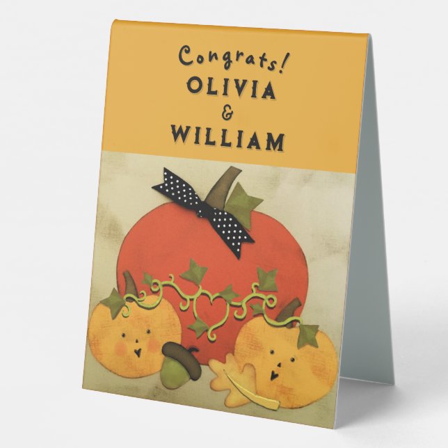 Halloween October Wedding Shower (Back)