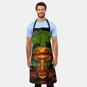 Halloween of Mass Destruction Radioactive Pumpkin Apron
