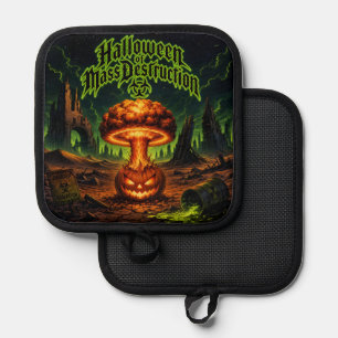 Halloween of Mass Destruction Radioactive Pumpkin Pot Holder