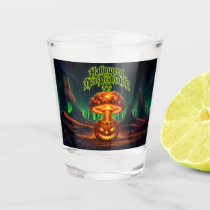 Halloween of Mass Destruction Radioactive Pumpkin Shot Glass