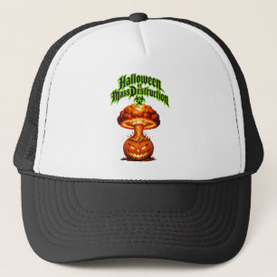 Halloween of Mass Destruction Toxic Jack o Lantern Trucker Hat