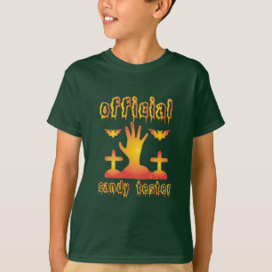 Halloween Offical Candy Tester Birthday T-Shirt