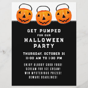 Halloween Office Party Flyer