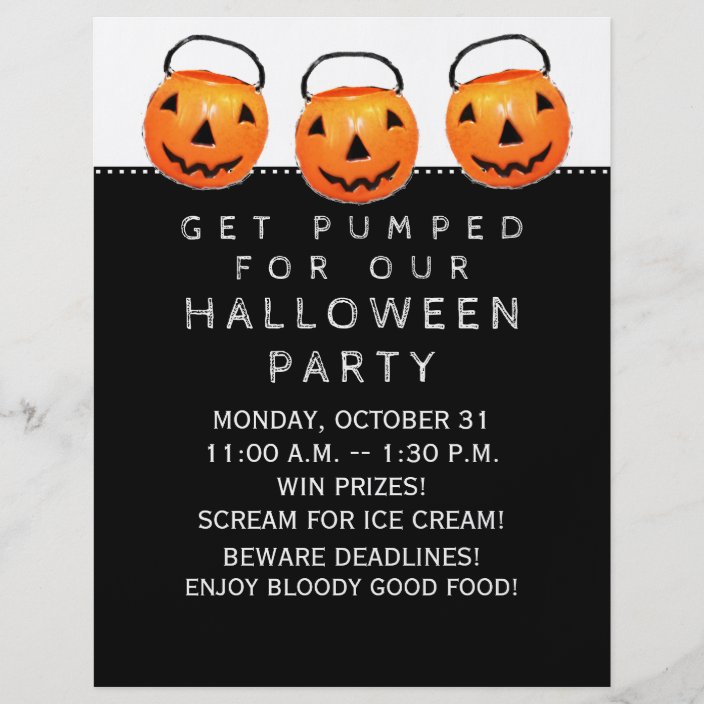 halloween-office-party-flyer-zazzle-co-uk