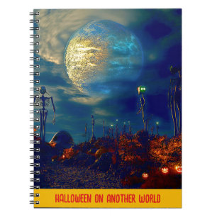 Halloween on another World Notebook