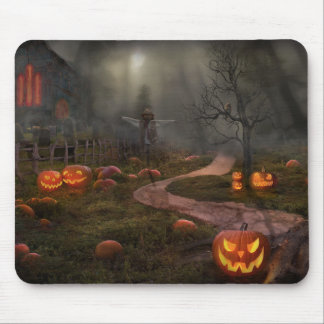Halloween - On the eve of Halloween Mouse Mat