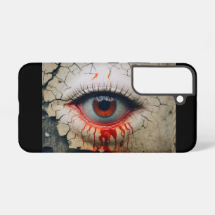 Halloween One-Eyed Crying Blood Samsung Case
