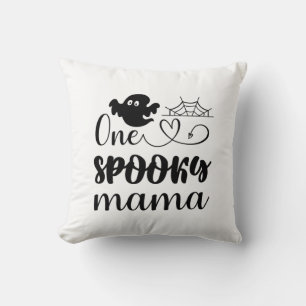 Halloween One Spooky Mama Birthday Cushion