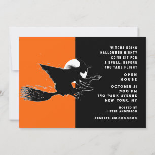 Halloween Open House Invitation