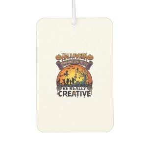 Halloween Opportunity Be Really Creative Witch Tre Car Air Freshener