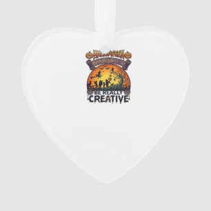 Halloween Opportunity Be Really Creative Witch Tre Ornament