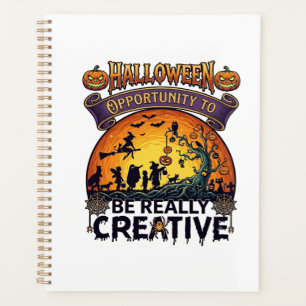 Halloween Opportunity Be Really Creative Witch Tre Planner