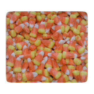 Halloween or Thanksgiving Candy Corn Fall season Cutting Board