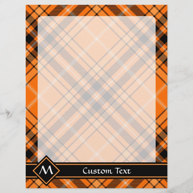 Halloween Orange Tartan (Front)