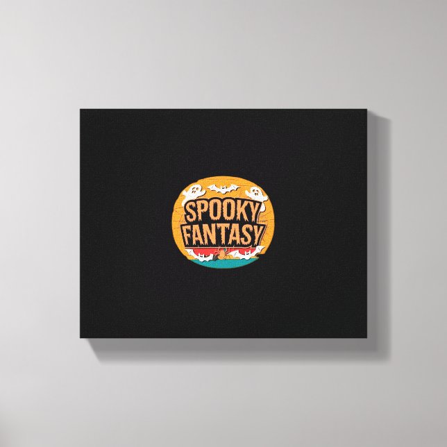 Halloween Orchestra Classic T-Shirt Canvas Print (Front)