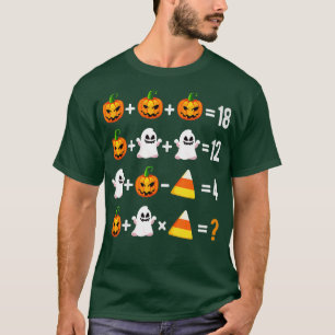 Halloween Order of Operations Math Halloween Teach T-Shirt