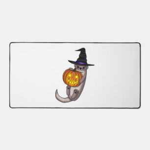 Halloween Otter Desk Mat