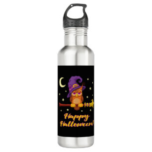 Halloween Owl 710 Ml Water Bottle