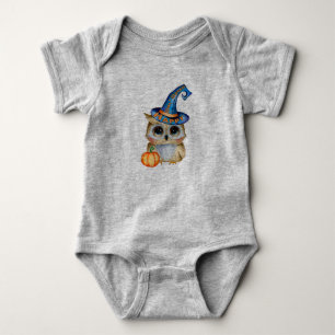 Halloween Owl Baby Bodysuit