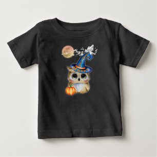 Halloween Owl Baby T-Shirt