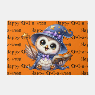 Halloween Owl Doormat