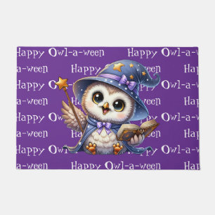 Halloween Owl Doormat