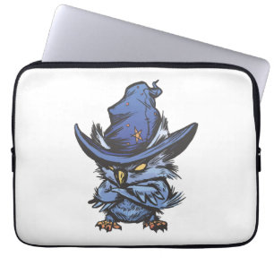 Halloween owl  laptop sleeve