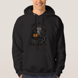 Halloween Owl Shirt Vintage Spooky Bird Party Desi