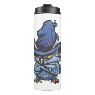 Halloween owl  thermal tumbler