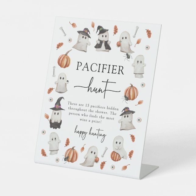 Halloween Pacifier Sign (Front)