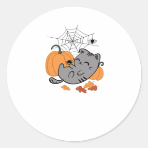 Halloween Pack Spooky and Festive Graphic Bundle Classic Round Sticker