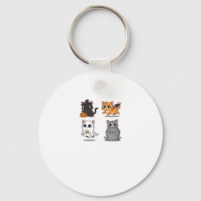 Halloween Pack  Spooky and Festive Graphic Bundle  Key Ring (Front)