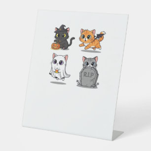 Halloween Pack  Spooky and Festive Graphic Bundle  Pedestal Sign