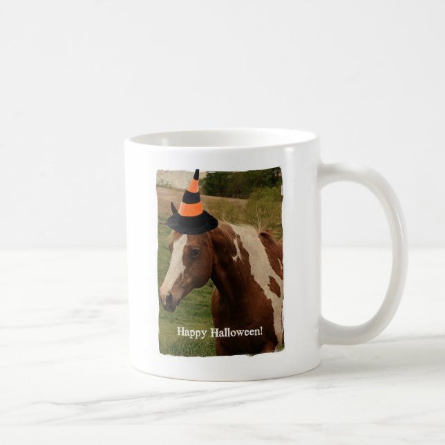 Halloween Paint Horse Coffee Mug (Right)