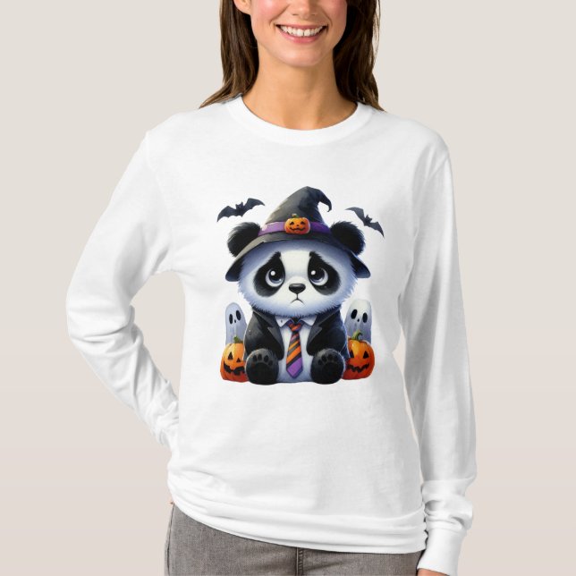 Halloween Panda Parade T-Shirt (Front)