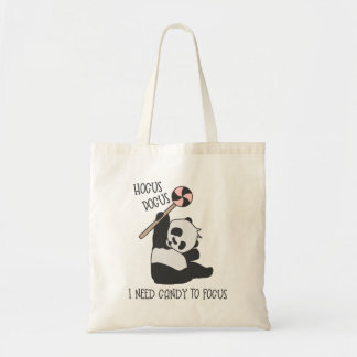 Halloween Panda Tote Bag, funny panda