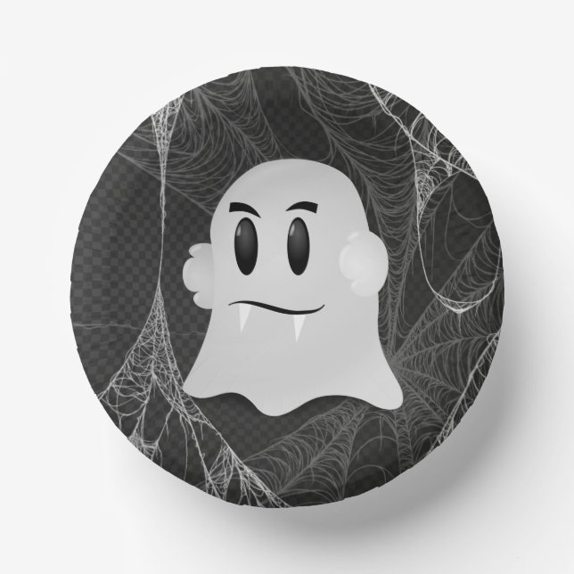 Halloween Paper Bowls Paper Plate (Front)
