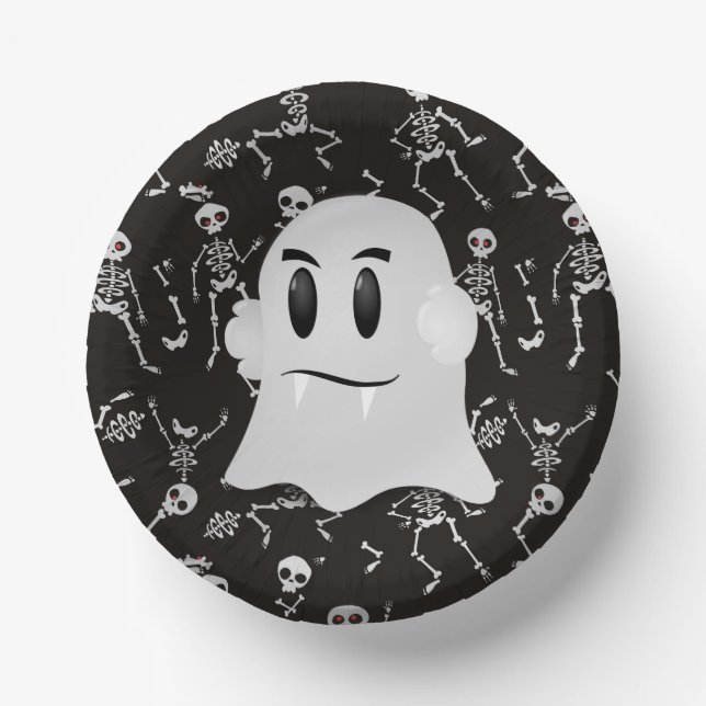 Halloween Paper Bowls Plate (Front)