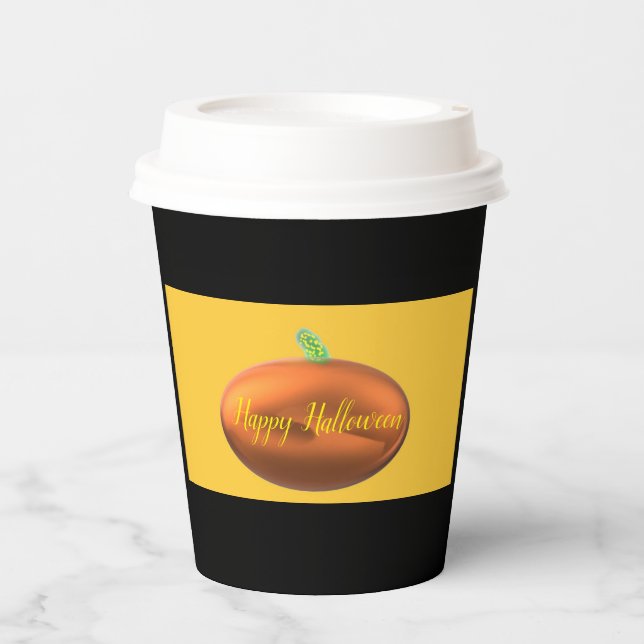 Halloween  paper cups (Front)
