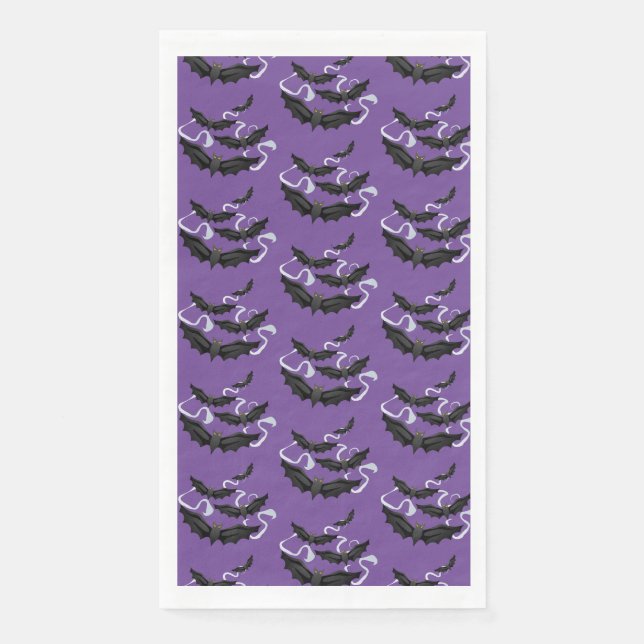 Halloween Paper Guest Towel Napkin (Front)