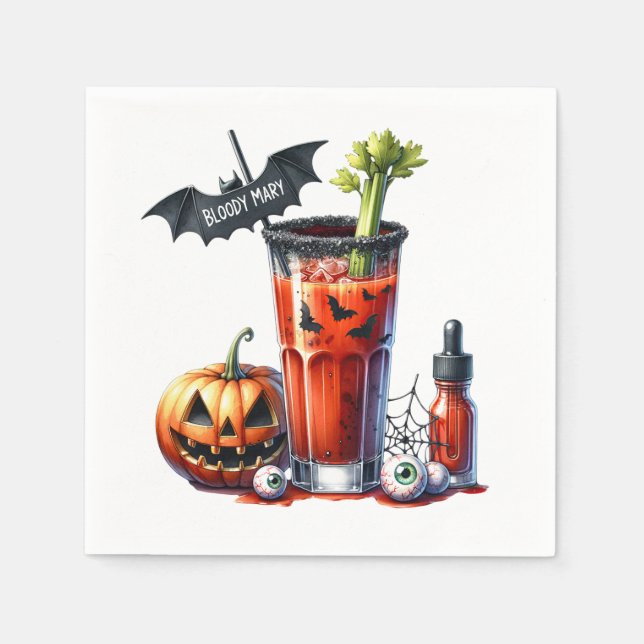 Halloween Paper  Napkin (Front)