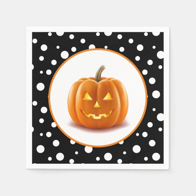 Halloween Paper Napkin (Front)
