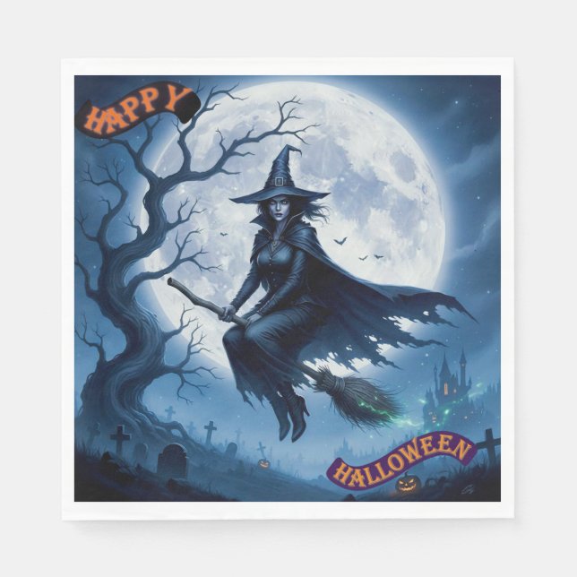 Halloween Paper Napkin (Front)