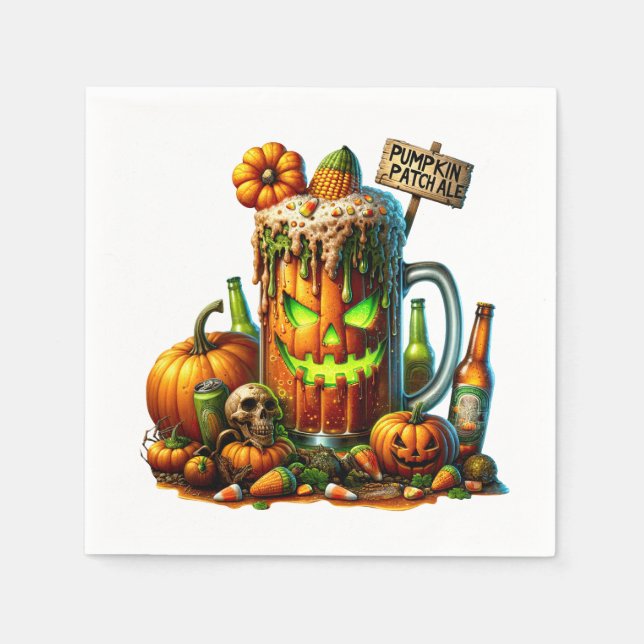 Halloween Paper  Napkin (Front)