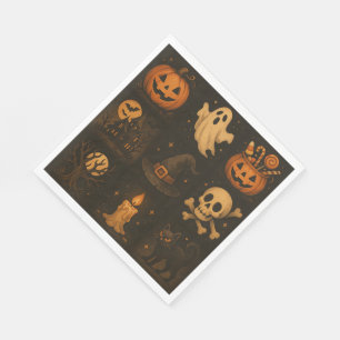 Halloween Paper Napkin