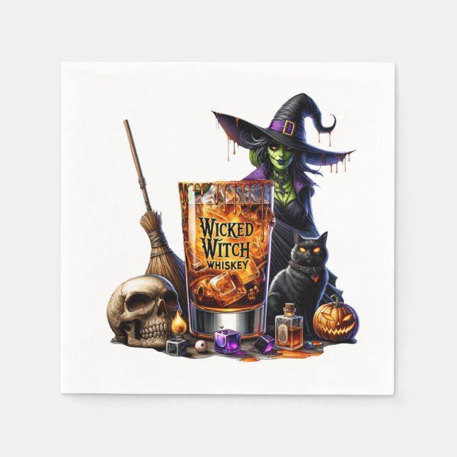Halloween Paper  Napkin (Front)