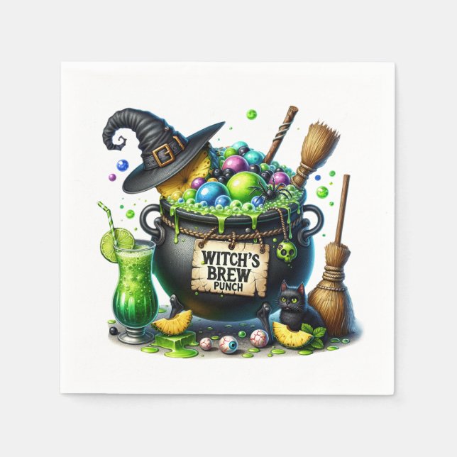 Halloween Paper  Napkin (Front)