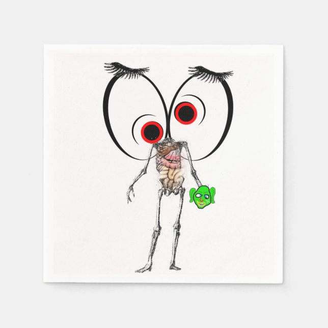 Halloween Paper Napkins (Front)